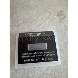 Mary Kay Mineral Eye Color Espresso .05oz 013047 Discontinued
